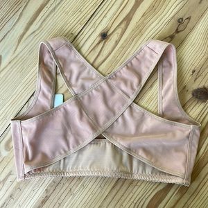 Woweny nude chest brace shapewear large
